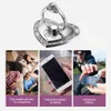 Universal Metal Finger Yüzük Cep Telefon Stand Tutucu Moda Takı Stili Tutucu Kalp Şekli Stand iPhone Huawei Samsung