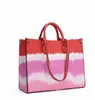 Dames luxurys ontwerpers tassen multicolor mode casual handtas schouder graffiti klassieke tas grote capaciteit top