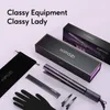 KIPOZI Hair Straightener 2 in 1 Flat Iron Curling Instant Heating with Digital LCD Display 220727