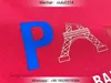 Designer Bale T футболка Джейсон повторений Цвет букв Париж с короткими рукавами