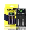 LiitoKala lii-S4 lii-S2 S1 Caricabatterie intelligente per batterie agli ioni di litio NiMH 1.2v 3.7v 3.2v AA / AAA 26650 21700 18650