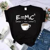 Energymilkcoffee Harajuku T-shirt Femmes Créativité Tee Vêtements T-shirts Lâche D'été T-shirt Surdimensionné Respirant Femmes Tops 220526