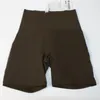 Женские спортивные костюмы Lu Solid Biker Shorts Высокая талия