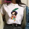 Sommer Kawaii Frauen Buchstaben Album Stimmung Kurzarm T-shirt Druck Mode Straße Tops Casual Nette Frau T-shirts 220628