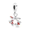 S925 Sterling Silver Charm Perles Lâches Grand Nom Perlé Femmes DIY Luxe Ours Bracelet Original Fit Pandora Souris Pendentif Dames Bijoux Cadeau