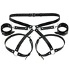 Ceintures Décopunk Sexy Harnais Femmes Épée Ceinture Érotique Lingerie Bdsm Bondage Corps Seks Gothique Costumes de Sexe Cuisse Jarretières CeintureBelts4649732