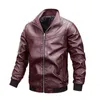 S Classic Moto Biker 2022 Moto Pu Leather Giacca in pelle scamosciata nera Uomo Autunno Inverno Giubbotti Plus Size 4XL 5XL L220801