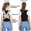 Back Posture Corrector Therapy Corset Spine Support Belt Lumbal Justerbar bandage för män kvinnor