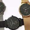 2024 Buitenlandse Handel Nieuwe NOM Twee-pins Semi-kleine Wijzerplaat Heren en Dames High-end Quartz Legering Horloge Spot