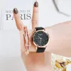 Wristwatches Korean Style Ladies Belt Trend Watch Girlfriend Gift Simple Quartz WatchWristwatches