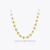 Chains ENFASHION Punk Knot Choker Necklaces For Women Gold Color Stainless Steel Link Chain Necklace 2022 Holiday Fashion Jewelry P3120