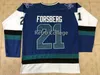 Ceuf Quebec Nordiques 19951996 Pro Wolf 19 Joe Sakic 21 Peter Forsberg White Bule Hockey Jersey Ticked أي اسم و 3003263