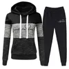 Casual Tracksuit Women Two Piece Set Suit Female Hoodies and Pants Outfits Women's Clothing Autumn Winter Sweatshirts 220315