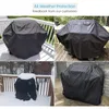 Narzędzia Akcesoria wodoodporne grilla Grill Grill Cover odporny na anty-dust BBQ Outdoor Deszcz ochronny Weber Heavy Barbacoa Coverbbq ACC