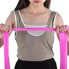 1.5m TPE TPR Yoga Band Elastische Fitness-Trainingsplatten Widerstandsdehnungsbänder Übungsgürtel235T