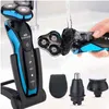 Rasoio elettrico da uomo Rasoio elettrico Macchina da barba Trimmer da uomo Rasatrice per barba Trimmer con ricarica USB Clipper G11162330653