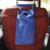 Przenośny samochód oparcie siedzenia worek na śmieci Auto kosz na śmieci szczelny pojemnik na kurz Case Box Car Styling Oxford Cloth