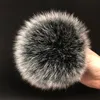 DIY Luxury Fur PomPom 100% Natural Fox Hairball Hat Ball Pom Pom Handmade Really Large Hair Ball Whole Hat With Buckle251O