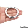 Ourbondage 3 Size Stainless Steel Curve Penis Ring Bårprotum Pendant Restraint Cock Traning For Men Gay Sexy Toy