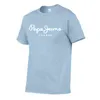 2022 Nieuwste Pepe-Jeans-London T-shirt Zomer Mannen/Vrouwen Korte Mouw Populaire Tees Shirt Tops unisex G220512