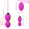 Sex Toy Massager USA Warehouse 10 Speed ​​Ben Wa Pesa Kegel Ball per il rafforzamento del pavimento pelvico e il controllo della vescica giocattolo Donne online