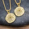 Pendant Necklaces Drop Hamsa Oendant Necklace For Women Collares Gold Color Palm Fatima Party Holiday Jewelry GiftPendant PendantP9470429