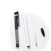 Pensos de sublimación blanca en blanco Pen Pen sublimado Sublimado Tubo de aluminio Cuerpo de impresión completa Pen Pen Pen Diy Escuela Suministros Estudio de papelería Suministros