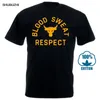 Men039s projeto rock sangue suor respeito gráfico camiseta shubuzhi moda manga curta camisetas magro ajuste tshirts 2204089192901