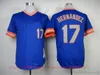 Movie Vintage Baseball Jerseys Wears Stitched 16 BluePullover 17 KeithHernandez 18 DarrylStrawberry All Stitched Away Breathable High Quality Jersey