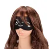 1 pièces masque pour les yeux de sommeil noir outils de sommeil de voyage pansement sur les yeux masque d'ombre