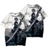 Męskie bluzy bluzy anime nier automata 2b yorha nr 2 typ B Cosplay Costume 3D T-Shirt Spodnie Mężczyźni/kobiety sportowe