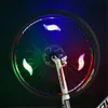 3 Lighting Mode LED Neon Bicycle Wheel Spoke Light Waterproof Color Bike Safety Warning Light Cycling Accessories