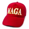 Мага вышивая шляпа Трамп 2024 Бейсбольная хлопчатобумажная крышка