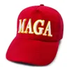 Cappello da ricamo MAGA Trump 2024 Berretto da baseball in cotone