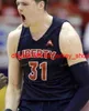 Колледж NCAA Liberty FMES Basketball Jersey 20 Keegan McDowell 25 Джош Прайс 31 Скотти Джеймс 32 Bke Preston 55 Brendan Newton Custom St St.