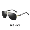 Óculos de sol Benci esportes ao ar livre dirigindo homens polarizados designer de sol óculos de sol para óculos Lunette de Soleil Homme