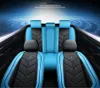Capas de assento de carro Kalaisike Leather Universal para Ssangyong Todos os modelos Tivolan Rexton Kyron Actyon Korando Auto Styling Accessorie