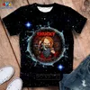 T-Shirts pour hommes SONSPEE haut d'été mode film d'horreur Chucky marque vêtements impression 3D à manches courtes col rond T-Shirt Homme Streetwear