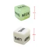 2 pçs / set sexy dice engraçado 6 lados jogos adultos eróticos dices romance amor amor humor jogo de jogos novidade festa presente brinquedos para casal