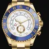 Uxury Watch Date Luxury Designer Watches Herrens armbandsur Master Automatisk mekanisk rörelse Två ton 44mm Sapphire Dial 116681 Oyster Man Clock Watches