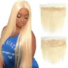 11A 613 Blonde 13x4 Full Lace Frontal Closure With Baby Hair Straight Brazilian Virgin Remy Human Closure Ear to E Transparent4189982