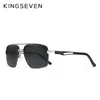 Kingseven Brand Men's aluminium zonnebril gepolariseerde mannen spiegel mannelijke zonnebril sport brillen brillen drijven d sol n7755 220511