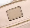 M45842 M45898 GRAND PETIT PALAIS Designer shoppingväska för kvinnor överdimensionerad brevblomma präglad äkta nötläder handväska handväska axelväska tote cross-body