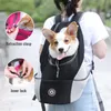 Bolsa de transportadoras de cães de estimação para a mochila S Setting Double ombro portátil Conjunto ao ar livre 220510