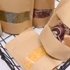 Emballage cadeau 10 pièces petits sacs papier Kraft bonbons avec mariage fête d'anniversaire enfants faveurs biscuits fournitures d'emballageemballage cadeaucadeau