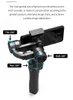 Shopshipping Selfie Monopods 3 оси портативное смарт-отслеживание лица F6 F8 Gimbal Стабилизатор Selfie Stick Anti-Shake Video Balance