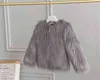 2020 hiver filles fausse fourrure manteau coton matelassé épais bébé filles manteau fourrure bébé fille vêtements chaud hiver parka vêtements d'extérieur J220718