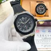 Herrklockor Automatisk Mechanical Watch 44mm Business Wristwatch Rubber Strap Montre de Luxe Gift for Men Multicolor300h