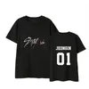 kpop stray kids t shart ben washion cottontshirts kid hip hop tops tees tees boys girls tシャツユニセックスカミゼタJeongin Felix 220608