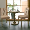 Housses de chaise femmes africaines jupe boucles d'oreilles salle à manger décor à la maison salon siège pour chaises chaise